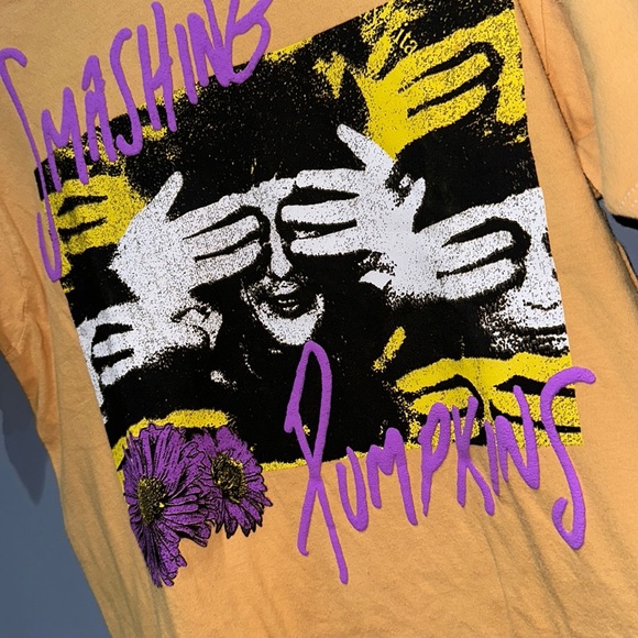 THE SMASHING PUMPKINS Smashing Pumpkins Band T-shirt Band T Men's L size cotton black type Vintage Second Hand main image 1